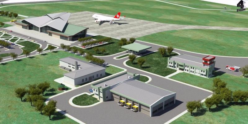 Balıkesir Airport Construction Suspended Ceiling Project