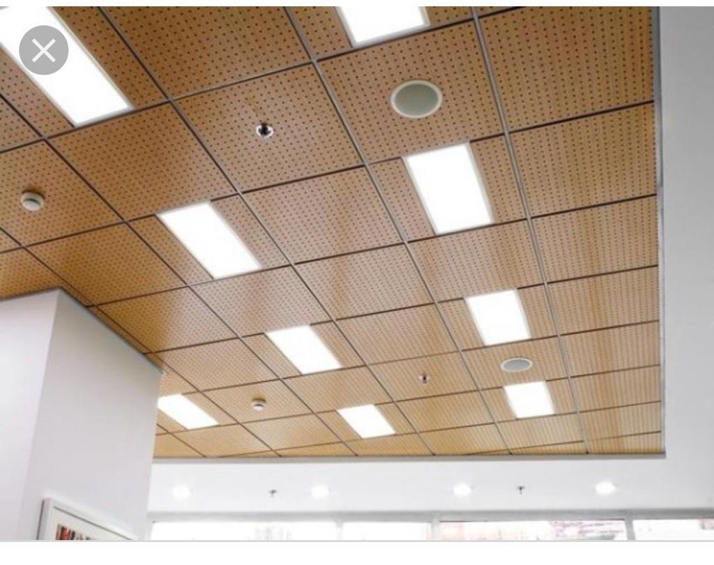 Acoustic Wood Suspended Ceiling Systems