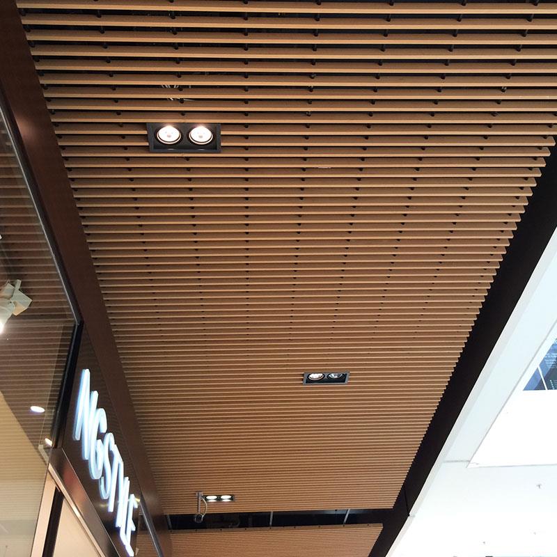 Wooden Baffle Suspended Ceiling Systems